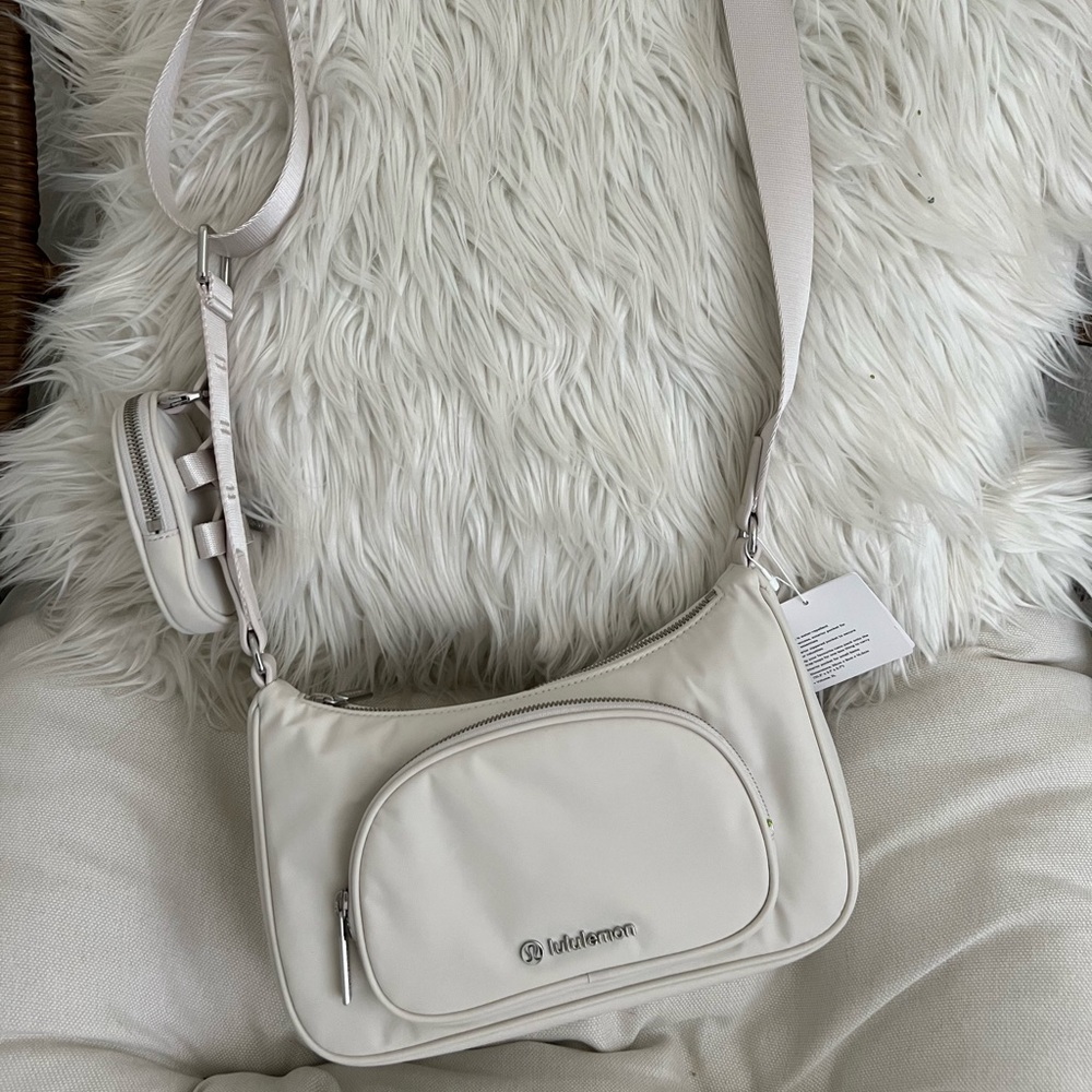 Lululemon Crossbody Nano Pouch White